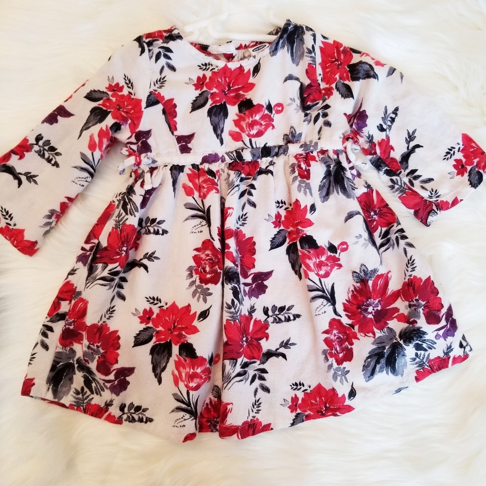 Boho flowered dress